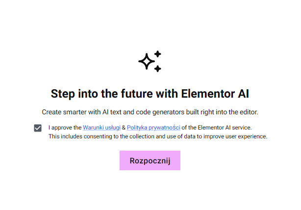 AI w Elementorze