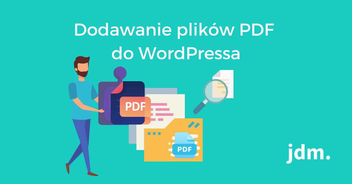 Dodawania plików PDF do WordPressa