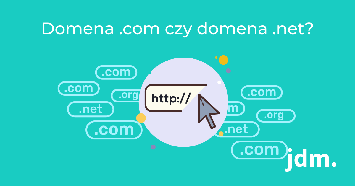 Domena .com czy domena .net?