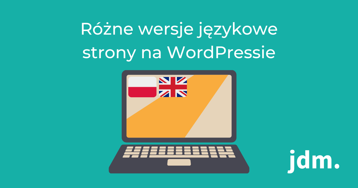 Różne wersje językowe strony na WordPressie