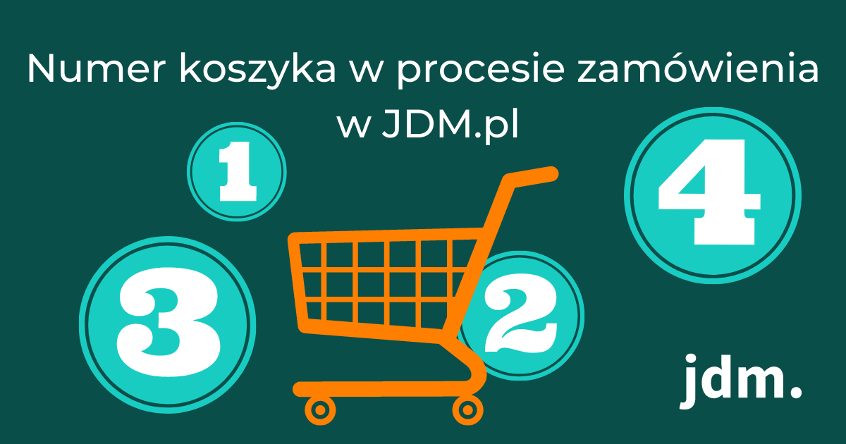 Numer koszyka w procesie zamówienia w JDM.pl
